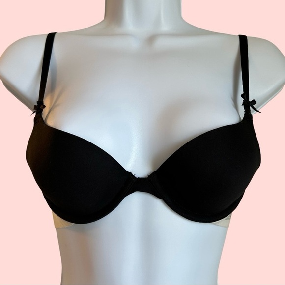 NEW DKNY PUSH UP BRA WITH BOWS - Picture 1 of 6